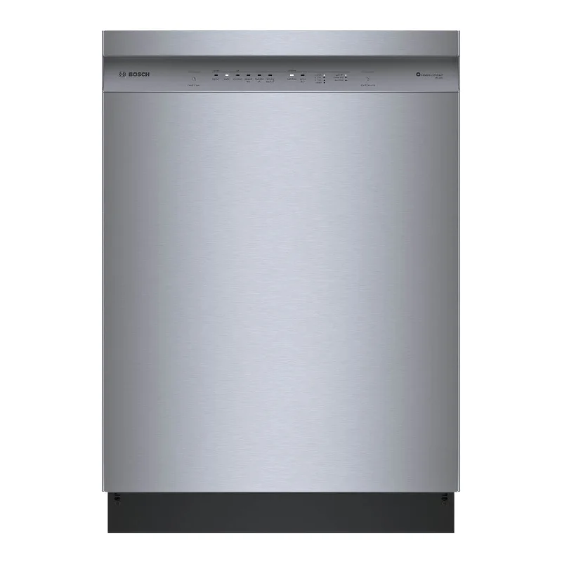 Bosch Stainless Steel Anti Fingerprint 24" Smart Dishwasher with Home Connect - SHE4AEM5N