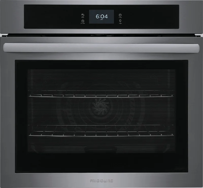 Frigidaire Black Stainless Steel 30" Single Wall Oven with Fan Convection (5.3 Cu. Ft) - FCWS3027AD