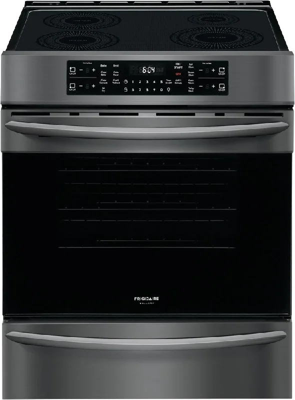 Frigidaire Gallery Black Stainless Steel Freestanding Induction Range with Air Fry (5.4 Cu. Ft.) - CGIH3047VD