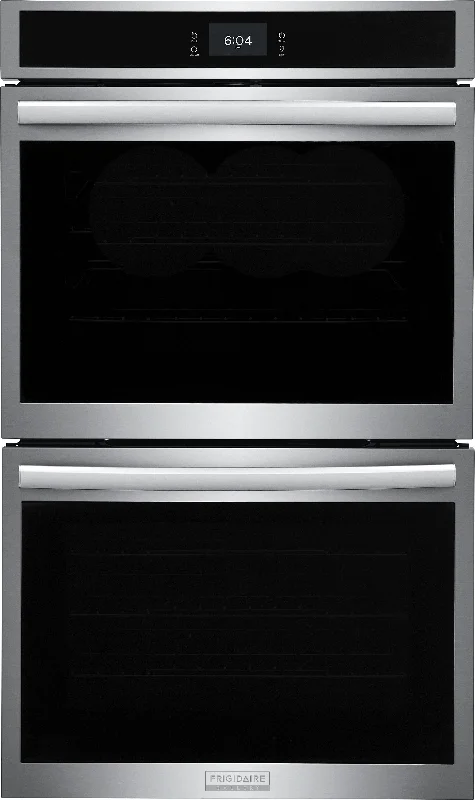 Frigidaire Gallery Smudge-Proof Stainless Steel 30" Double Wall Oven with Total Convection (10.6 Cu. Ft)- GCWD3067AF