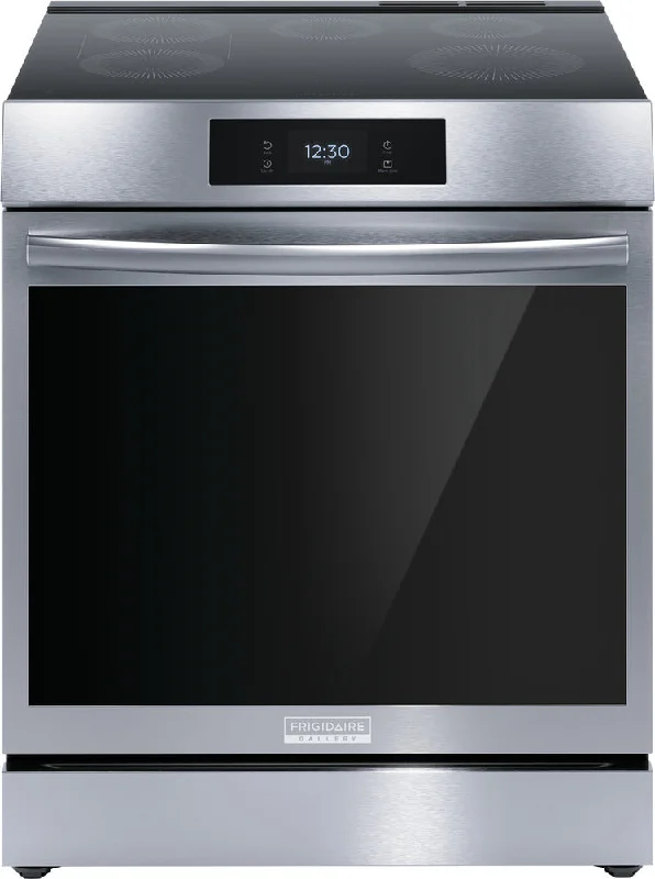 Frigidaire Gallery Smudge-Proof Stainless Steel 30" Front Control Induction Range with Total Convection (6.2 Cu. Ft) - GCFI306CBF