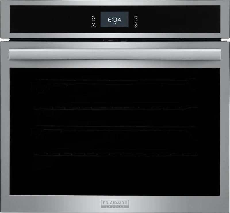 Frigidaire Gallery Smudge-Proof Stainless Steel 30" Single Wall Oven with Total Convection (5.3 Cu. Ft) - GCWS3067AF