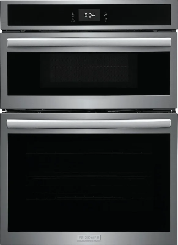 Frigidaire Gallery Smudge-Proof Stainless Steel 30" Wall Oven and Microwave Combination (1.7 Cu. Ft. / 5.3 Cu. Ft.) - GCWM3067AF