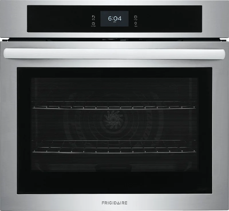 Frigidaire Stainless Steel 30" Single Wall Oven with Fan Convection (5.3 Cu. Ft) - FCWS3027AS