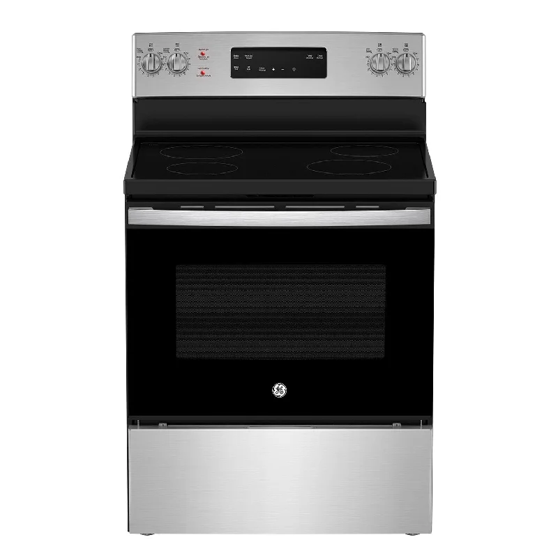 GE 30" Stainless Steel Freestanding Electric Range (5.0 Cu.Ft) - JCB630SVSS