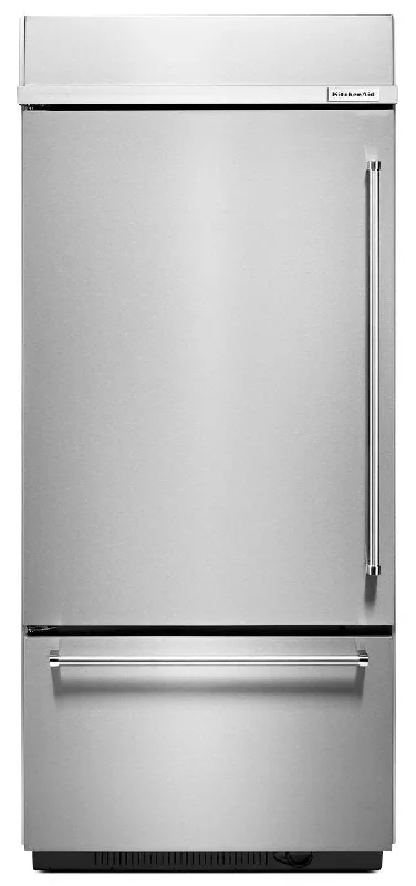 KitchenAid Stainless Steel Bottom-Freezer Refrigerator (20.9 Cu. Ft.) - KBBL306ESS