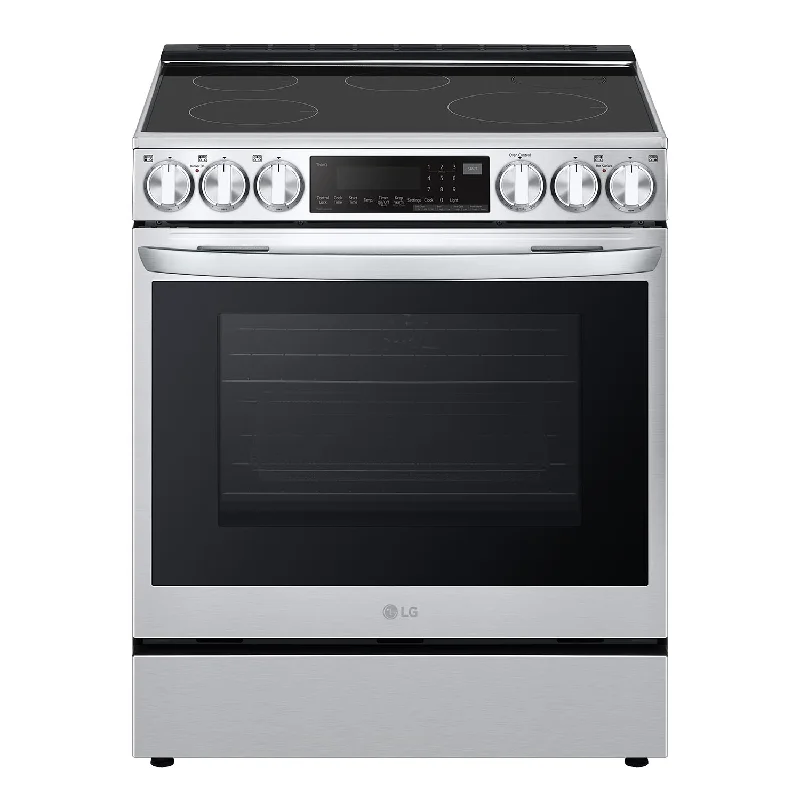 LG Stainless Steel 6.3 cu. ft. Smart Wi-Fi Enabled Induction Slide-in Range with ProBake® Convection and EasyClean® - LSIL6336F