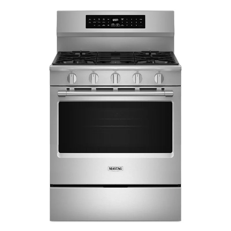 Maytag Fingerprint Resistant Stainless Steel Gas Freestanding Range (5 Cu.Ft.) - MFGS8030RZ