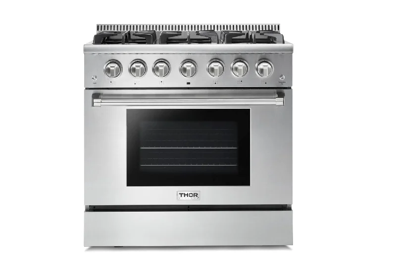 Thor Stainless Steel Freestanding Gas Range (5.2 cu.ft.) - HRG3618U