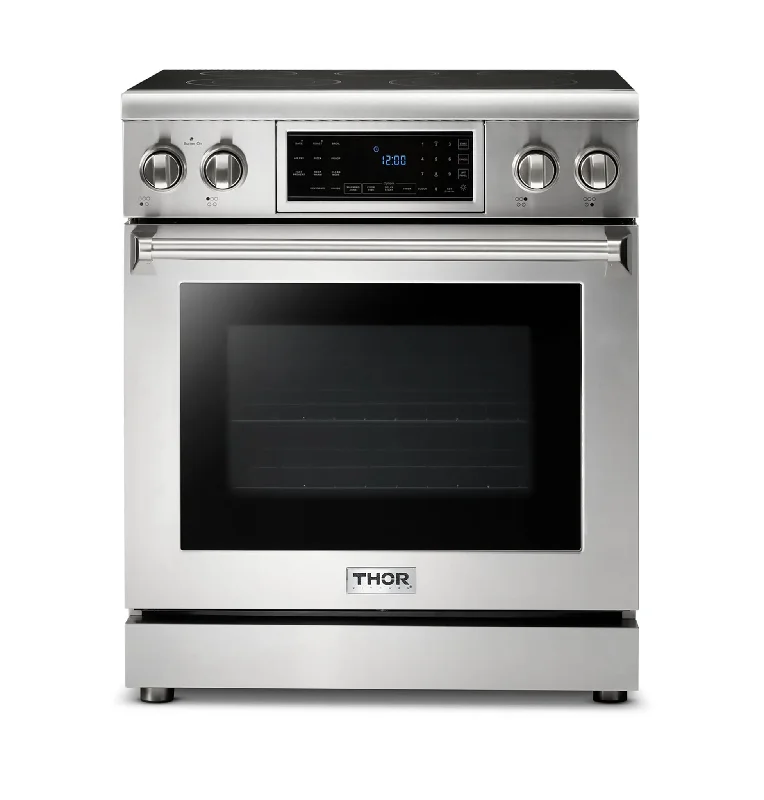 Thor Stainless Steel Freestanding Tilt-Panel Electric Range (4.55 cu.ft.) - TRE3001