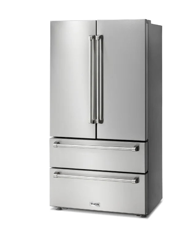 Thor Stainless Steel French Door Refrigerator with Ice Maker (22.5 cu.ft.) - TRF3602