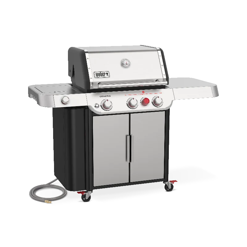 Weber Genesis Stainless Steel S-335 3-Burner 64,000 BTU Natural Gas BBQ - 37400001