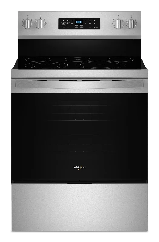 Whirlpool Fingerprint Resistant Stainless Steel Electric Freestanding Range (5.3 Cu.Ft.) - YWFES5030RZ