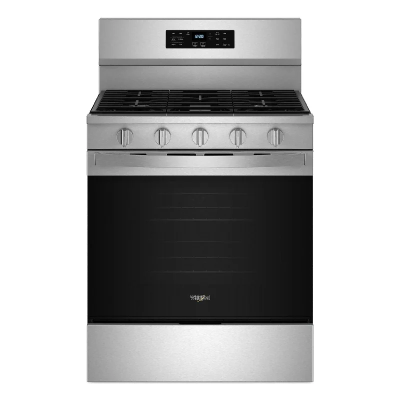 Whirlpool Fingerprint Resistant Stainless Steel Gas Freestanding Range (5 Cu.Ft.) - WFGS5030RZ